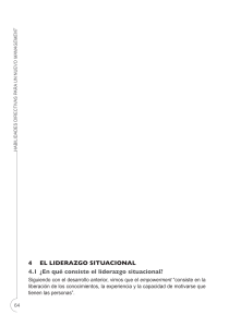 Habilidades directivas para un nuevo management(LIDERAZGO SITUACIONAL 79-90)