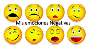 Mis emociones Negativas