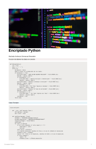 Encriptado Python
