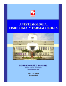 Fisiologia Farmacologia y Anestesiologia - UV 2