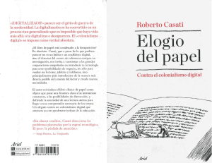 Elogio del Papel