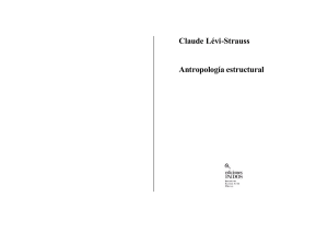 Levi-Strauss Antropologia Estrucutral