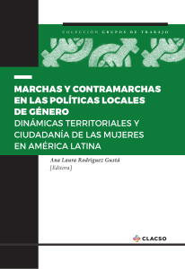 Rodríguez Gustá -ed- MARCHAS Y CONTRAMARCHAS en las políticas locales de género