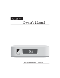 Ayre-QB-9-DSD-Owner-Manual