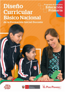 Diseño Curricular Básico Nacional 2019 - Educación Primaria 09082019