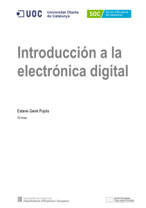 10. Introducción a la electrónica digital autor Esteve Gené Pujols