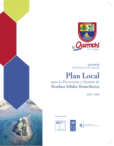 QUEMCHI - Plan local para la Prevención y Gestión de Residuos Sólidos Domiciliarios 2023 - 2028