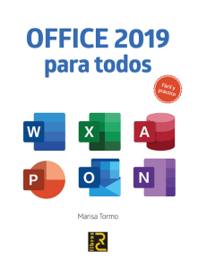 Office 2019 para todos (Marisa Tormo) 