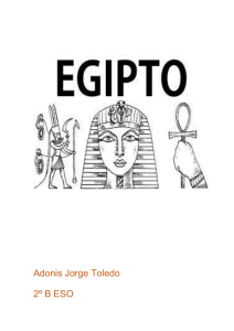 el nacimiento de egipto