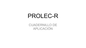 PROLEC R cuadernillo-de-aplicacion-prolec-r