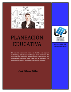 Antología Planeación Educativa