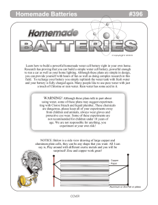 [Bdmr][DIY][Energy][Eng] homemade batteries