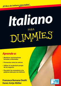 Italiano para dummies FREELIBROS