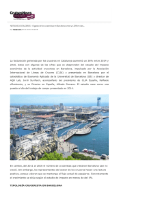 El gasto de los cruceristas en Barcelona crece un 20% en dos años - Cruises News Media Group 2018