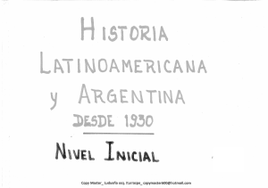 Historia Argentina y Latinoameicana COMPLETO AÑO 2022