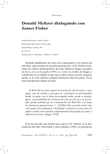 Donald Meltzer dialogando con James Fisher traducción