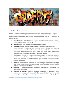 Graffiti - Actividad 4 Comentarios