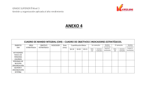 ANEXO 4 (Cuadro objetivos-indicadores)