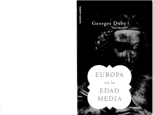 Europa en la Edad Media - Duby