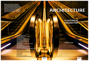 Architecture A Historical Perspective by Pavlos Lefas