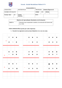 control n°2 matemáticas