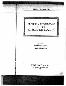 Mitos y Leyendas de los Izalco Edición de 1977 230605 202420