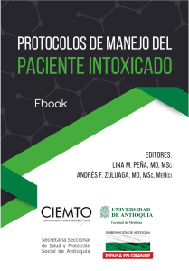 Protocolos de Manejo del Paciente Intoxicado Ebook 