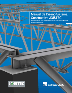 Manual de Diseño Sistema Constructivo JOISTEC [www.libreriaingeniero.com]