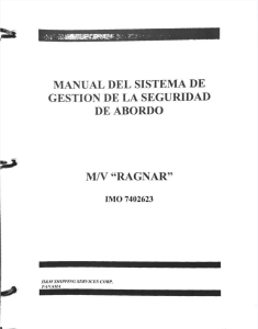 manual-del-sistema-de-gestion-buque MV Ragnar 