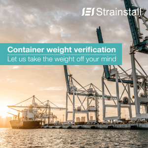 Container Weight Verification Brochure V1.0