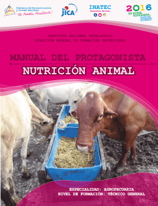 Nutricion animal INATEC