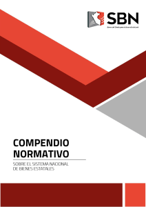 COMPENDIO NORMATIVO SBN 2022