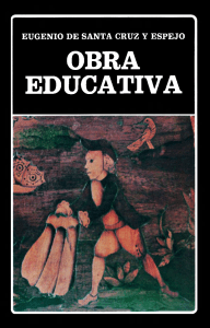 Obra educativa Eugenio de Santa Cruz y Espejo