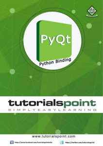 pyqt5 tutorial1