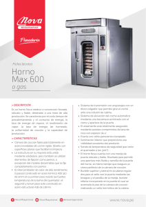 HORNO MAX 600