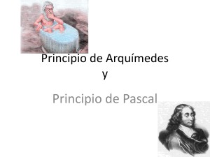 Principio de Arquímedes