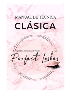 Manual extensiones tecnica clasica