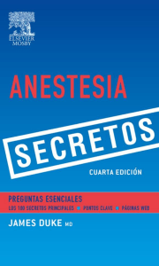 AnestesiaSecretos 4 ed booksmedicosorg