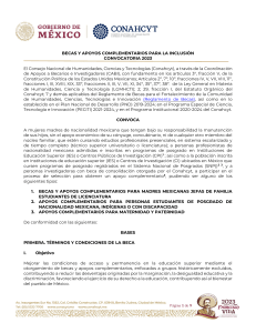 Convocatoria Inclusion 2023