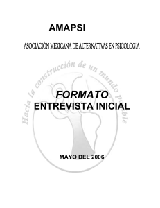 AMAPSI 2 Formato entrevista inicial