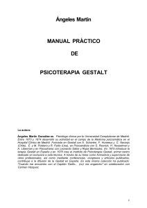 MANUAL PRACTICO DE PSICOTERAPIA GESTALT