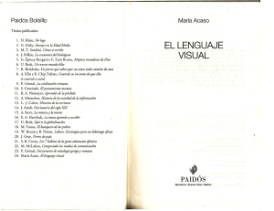 Acaso, M. (2009). El lenguaje visual. Paidós Ibérica, S.A.