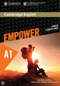 pdfcoffee.com cambridge-english-empower-a1-3-pdf-free