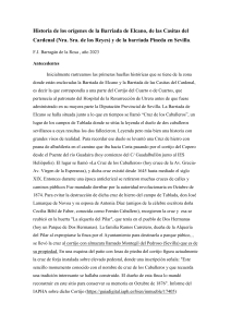 Historia de la Barriada Elcano, Guadaira y Pineda de Sevilla