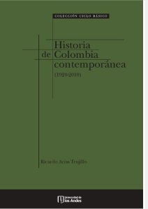 historia de la colombia contemporanea