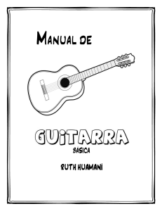 MANUAL DE GUITARRA BÁSICA - Ruth Huamaní 2020