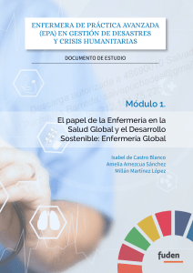 Le papel de la Enfermeria en la Salud Global y el Desarrollo Sostenible: Enfermeria Global