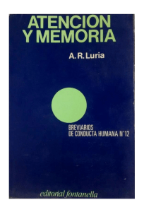 Alexander-Luria-Atencion y Memoria