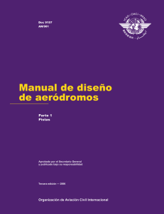Manual de diseño de aeródromos Parte 1 Pistas (1)