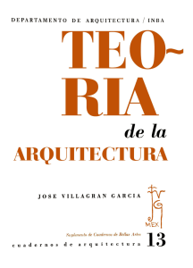 cuaderno 13 Teoria de la Arquitectura